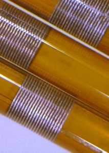 Kapton Tubing with Silver Lines