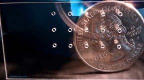 Small Holes in Glass