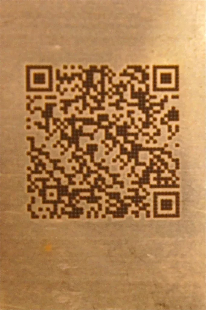 Laser Marking  – QR Code