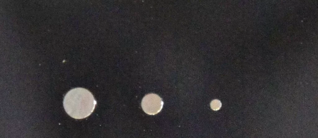 Laser Micromachining - Holes in Silicon Wafers