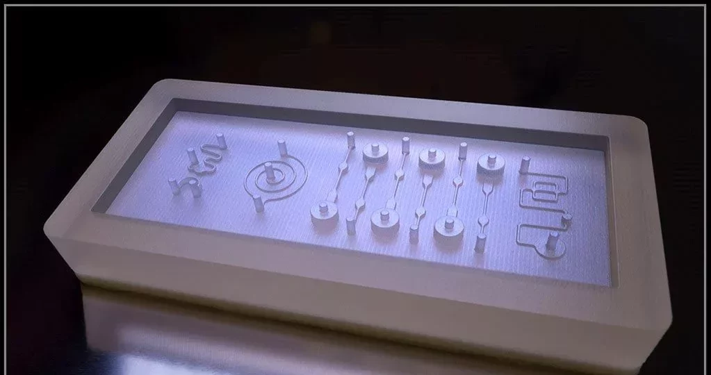 3D Printed Mold for PDMS Microfluidics