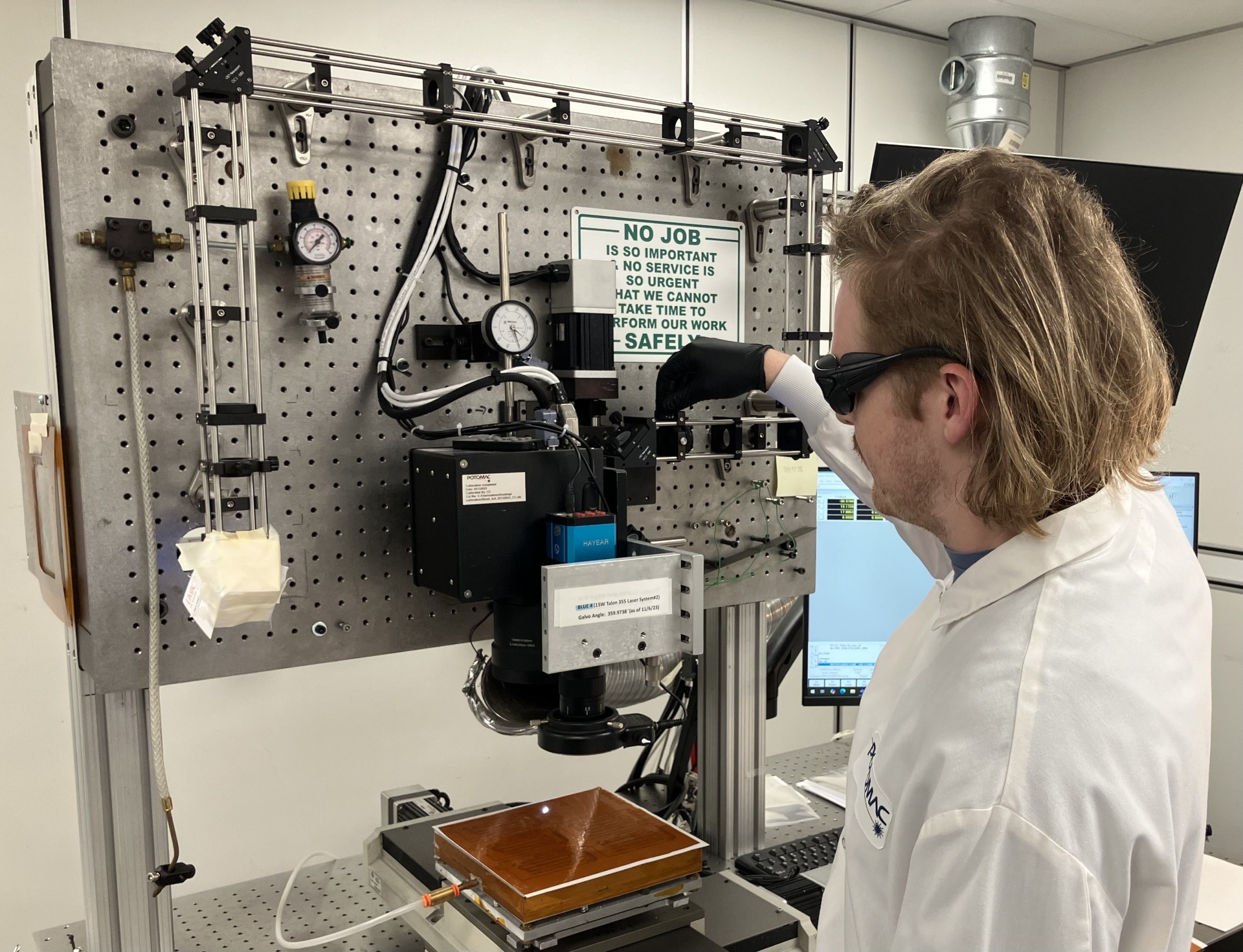 Precision Hot Embossing Services | Potomac Photonics