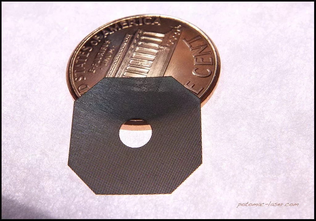 Micro Holes in Tungsten
