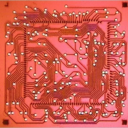 Via Hole Drilling: 30 µm Holes