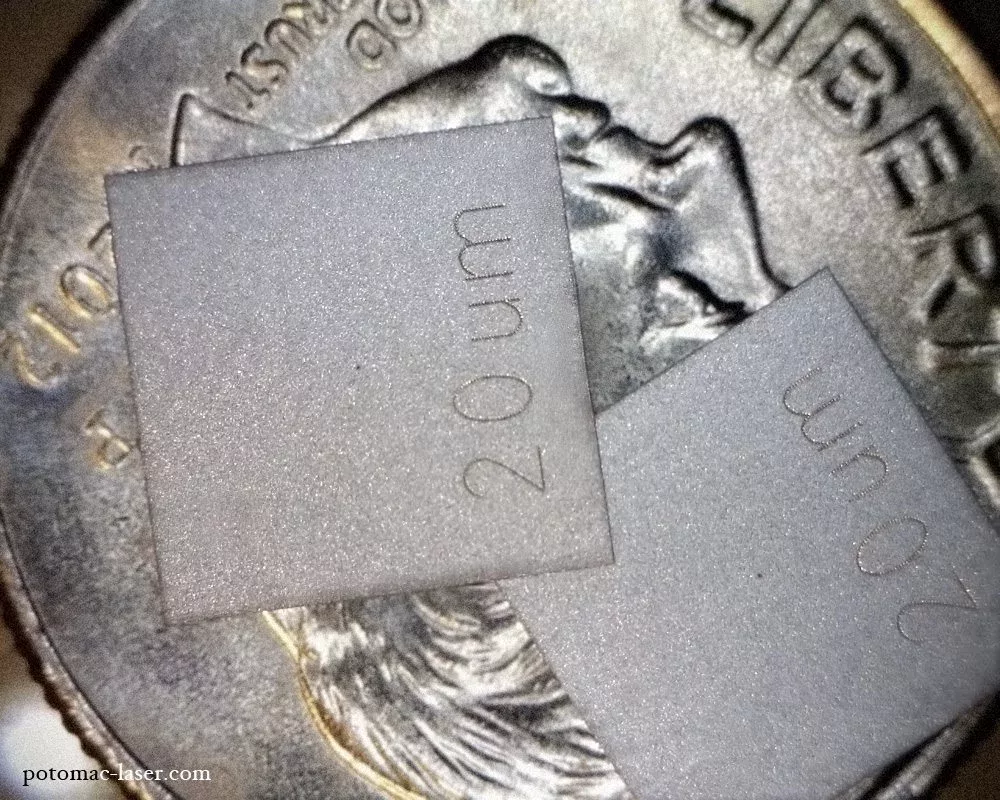 20-Micron Pinholes in Tantalum