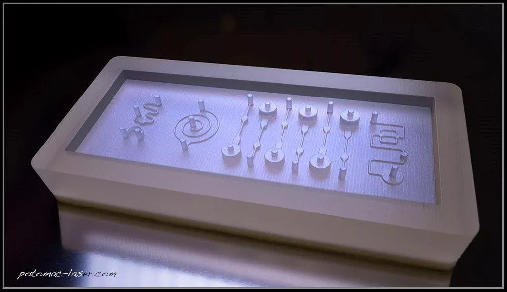 3D-Printed Mold for PDMS Microfluidics