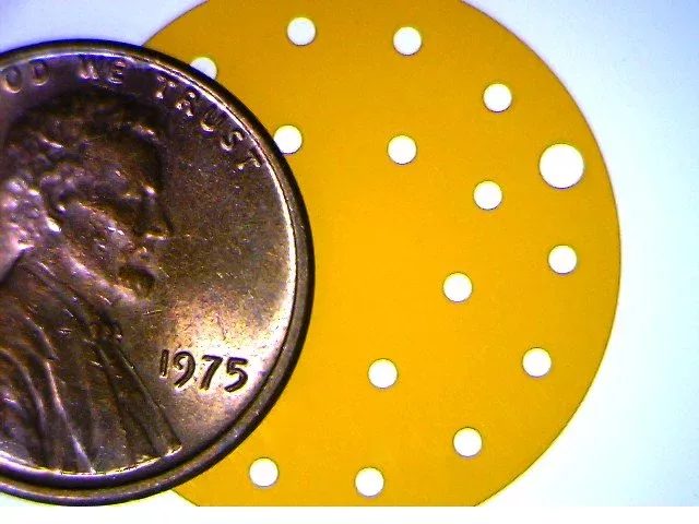 Holes in Kapton® (Polyimide)